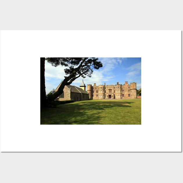 Croft Castle and St. Michael & All Angels Church Wall Art by JohnDalkin